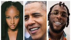 Burna Boy & Ayra Starr make Obama's annual Summer Playlist