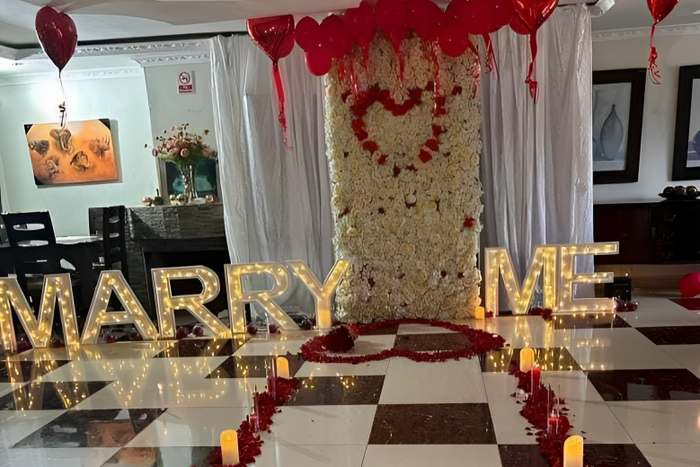 File image of the venue of Linet Toto's marriage proposal