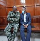 Joseph Irungu alias Jowie (left) in court for sentencing
