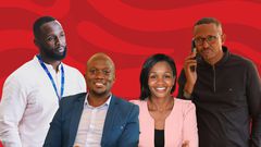 John-Allan Namu, Dennis Onsarigo, Purity Mwambia and Mohamed Ali