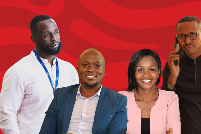 John-Allan Namu, Dennis Onsarigo, Purity Mwambia and Mohamed Ali