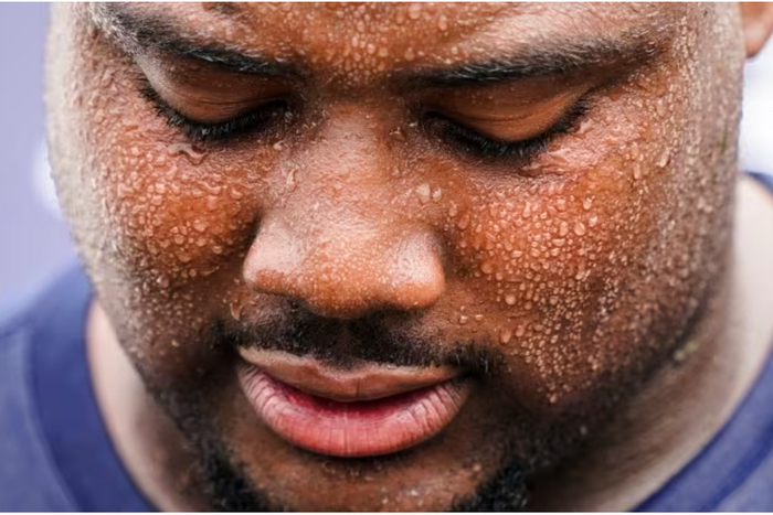 With the heat comes sweat [CBC]