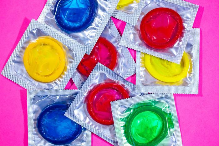 Don't store condoms anywhere where the temperature can get above 104 degrees Fahrenheit. mikroman6/Getty Images