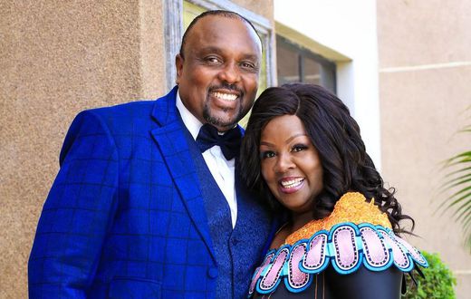 Rev Allan Kiuna and wife Cathy Kiuna