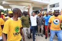 Nyali MP Mohamed Ali with his supporters