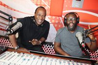 Jeff Koinange and Nick Odhiambo at Hot96