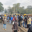 Dozens of pro-government boda boda riders take to Nairobi streets
