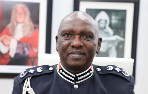 Acting Inspector General Douglas Kanja
