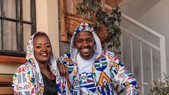 DJ Krowbar and his wife Wanjiru Karumba