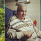 A collage of Zainab Ismail and her late father