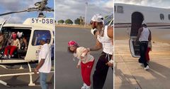 Diamond Platnumz shares precious moments with daughter Princess Tiffah
