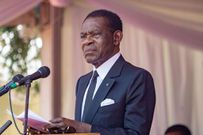 Equitorial Guinea President Teodoro Obiang Mbasogo, Africa's longest-serving head of state