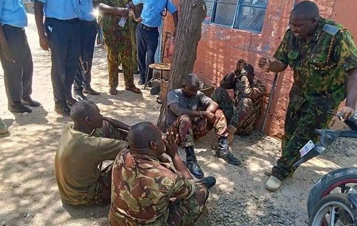Police overpower KDF soldiers who stormed police station to free arrested colleagues