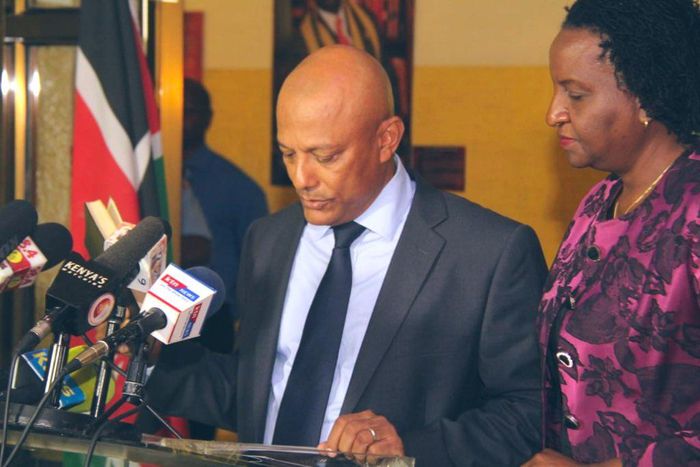 EACC CEO Twalib Mbarak