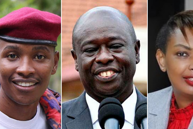 Deputy President Rigathi Gachagua makes fun of Samidoh over Karen Nyamu drama