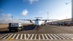 The spectacular Bombardier Dash 8 -Q400 [Photo: 748 Air Services Ltd]