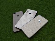 Skins attached to phones