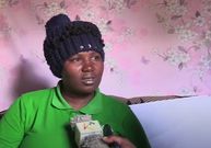 Fridah Kagwira the bereaved mother of a 13-year-old girl, who died in a church fire in Nanyuki County