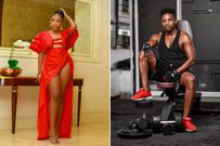 Eric Omondi and Lynne.