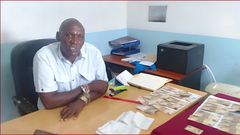 Nyandarua Sub-County Joseph Kamau Gathenge who was arrested while taking Sh 40,000 bribe from bar owners.