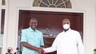 President William Ruto visited State House in Uganda on Sunday, August 13 to hold talks with his Ugandan counterpart, President Yoweri Museveni.