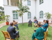 President William Ruto meets with TikTok officials at State House, Nairobi