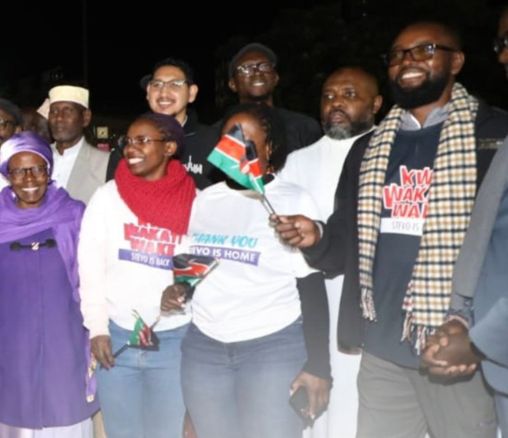 Photos: Joy & relief as Stephen Munyakho reunites with family after 14 years