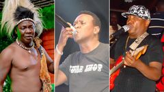From right, Tony Nyadundo, Ken Wa Maria and Mike Rua