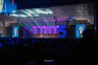 Njugush on stage during his TTNT 5 show at Sarit Centre