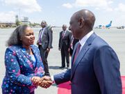 President William Ruto arrives in Arusha, Tanzania for the 24th Ordinary Summit of the EAC heads of state