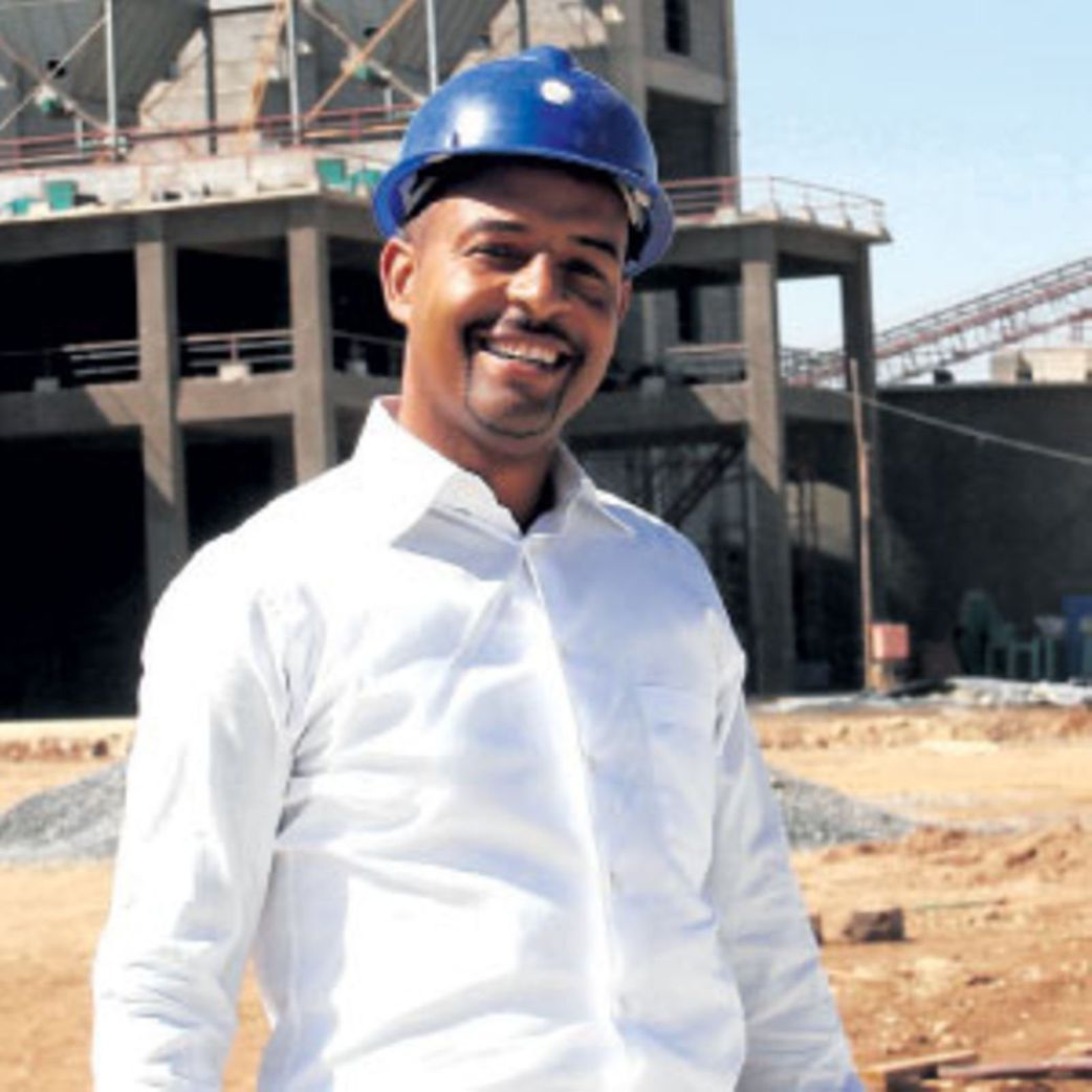 Savannah Clinker owner Benson Sande Ndeta