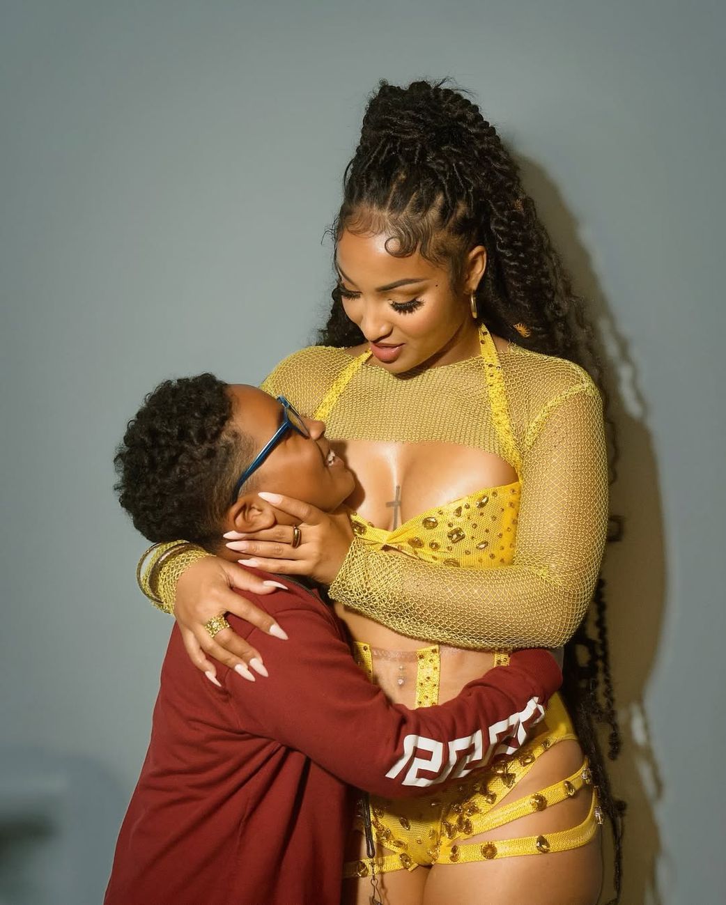 Jamaican star Shenseea with her son Rajeiro Lee