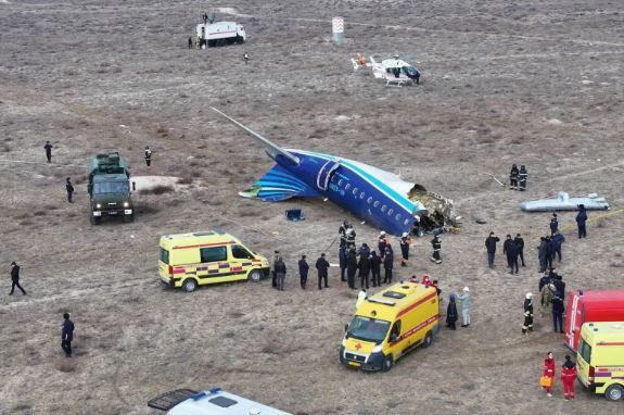 Azerbaijan Airlines’ Embraer 190 crashes in Kazakhstan on Christmas eve, killing 38 people