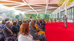 President William Ruto meeting MPs from the Mt Kenya counties at State House