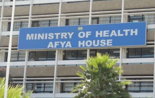 Afya House which hosts the Ministry of Health in Nairobi