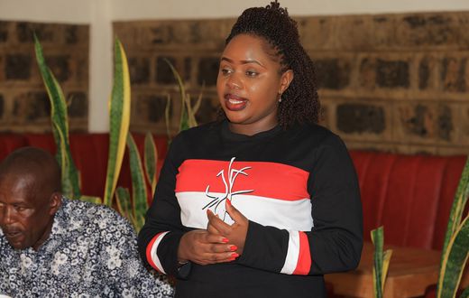 Grace Nduta Wairimu, the Member of County Assembly (MCA)