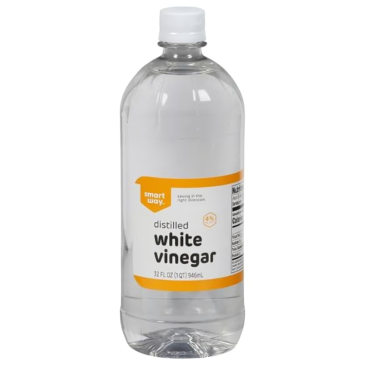 Use vinegar to remove turmeric stains