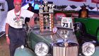 Sati Gata-Aura's winning 1947 MG/TC at the Concours d'Elegance, September 28, 2025