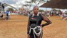 Blankets & Wine founder and Creative Director Muthoni Drummer Queen at a past Blankets & Wine Festival