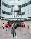 Mercy Juma Okande at the BBC studios
