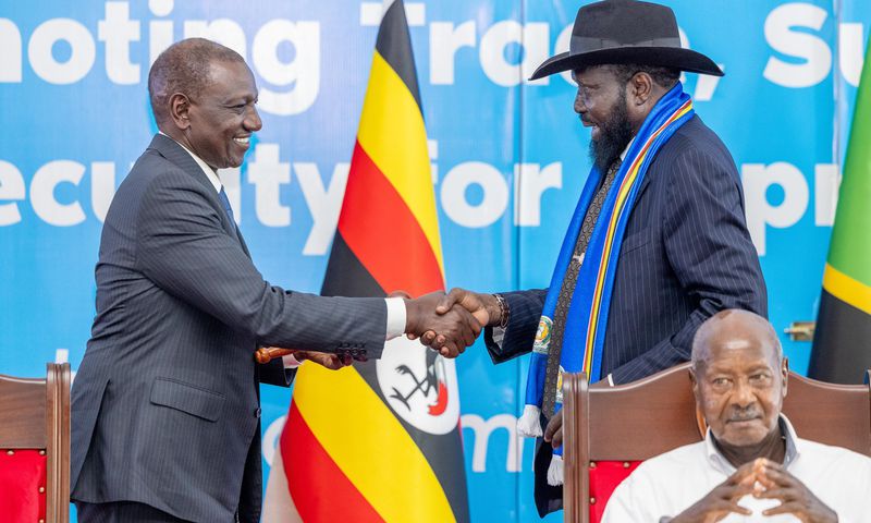 President William Ruto at the 24th Ordinary Summit of the EAC Heads of State on Saturday, November 30