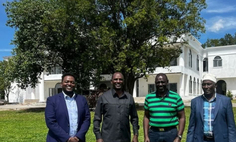 President William Ruto hosting guests in Kilgoris, Narok County