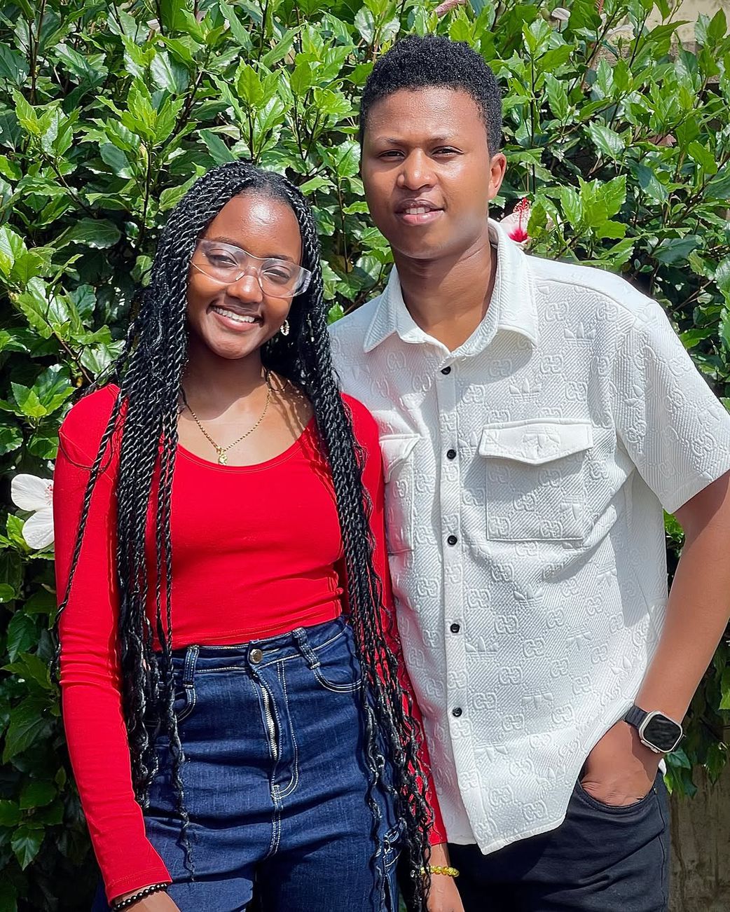 Neema actors Anastasia Kirathe 'Jojo' and Prince Jude 'Jayden'
