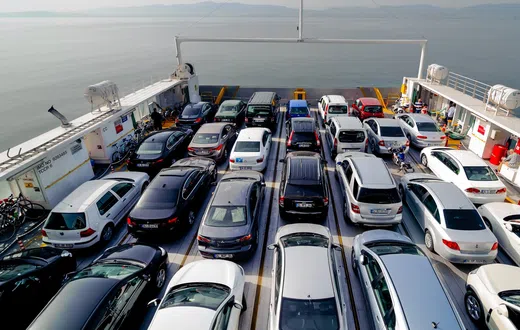 Cars being imported