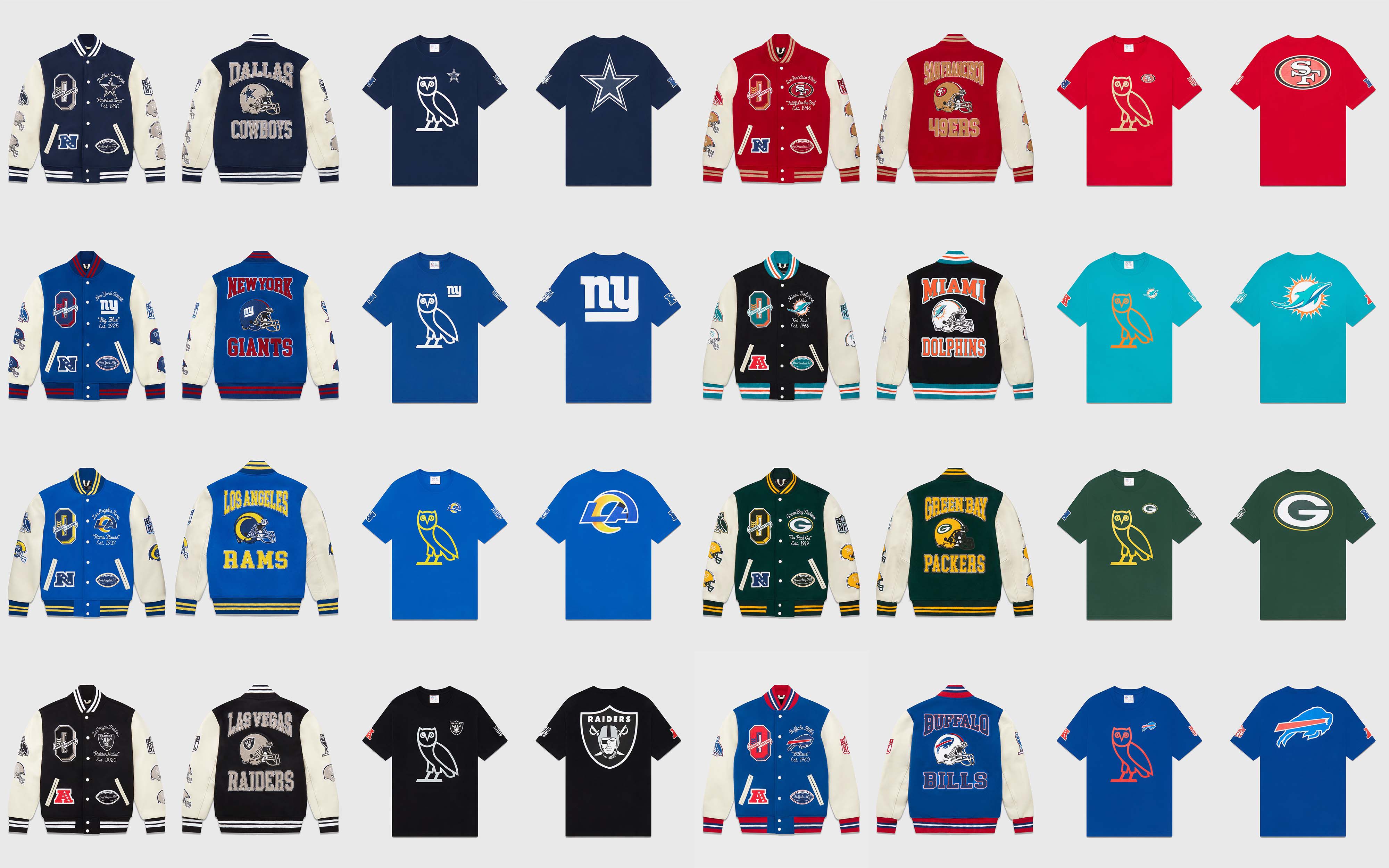 Drake's brand OVO releases NFL-licensed apparel collection