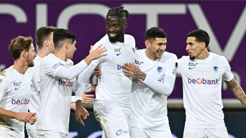 Genk celebrate with their new hero Tolu Arokodare
