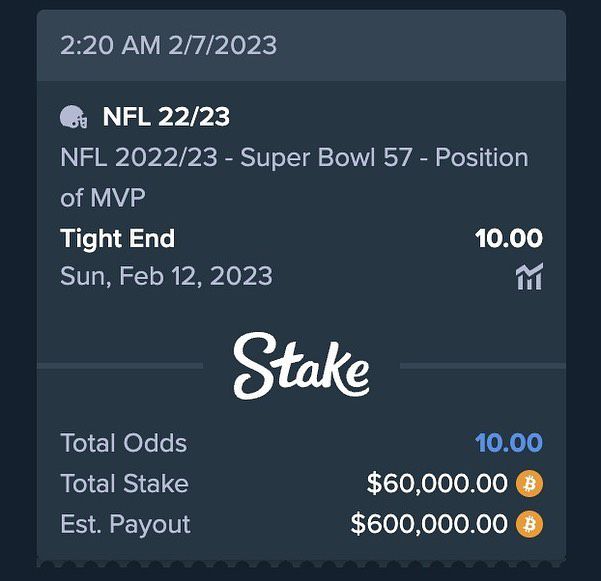 Punter lands $120,120 from Super Bowl and World Cup bet on Kansas