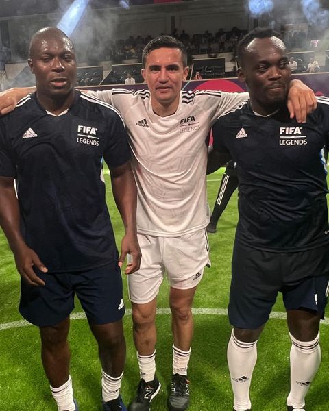 Yakubu was one of the goal scorers for the African Lions at the FIFA tournament finding the back of the net from close range.