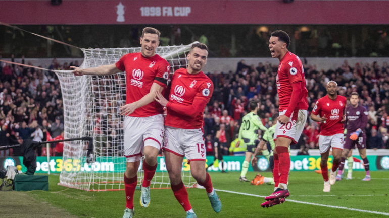 Chris Wood grabbed a late equaliser against Manchester City