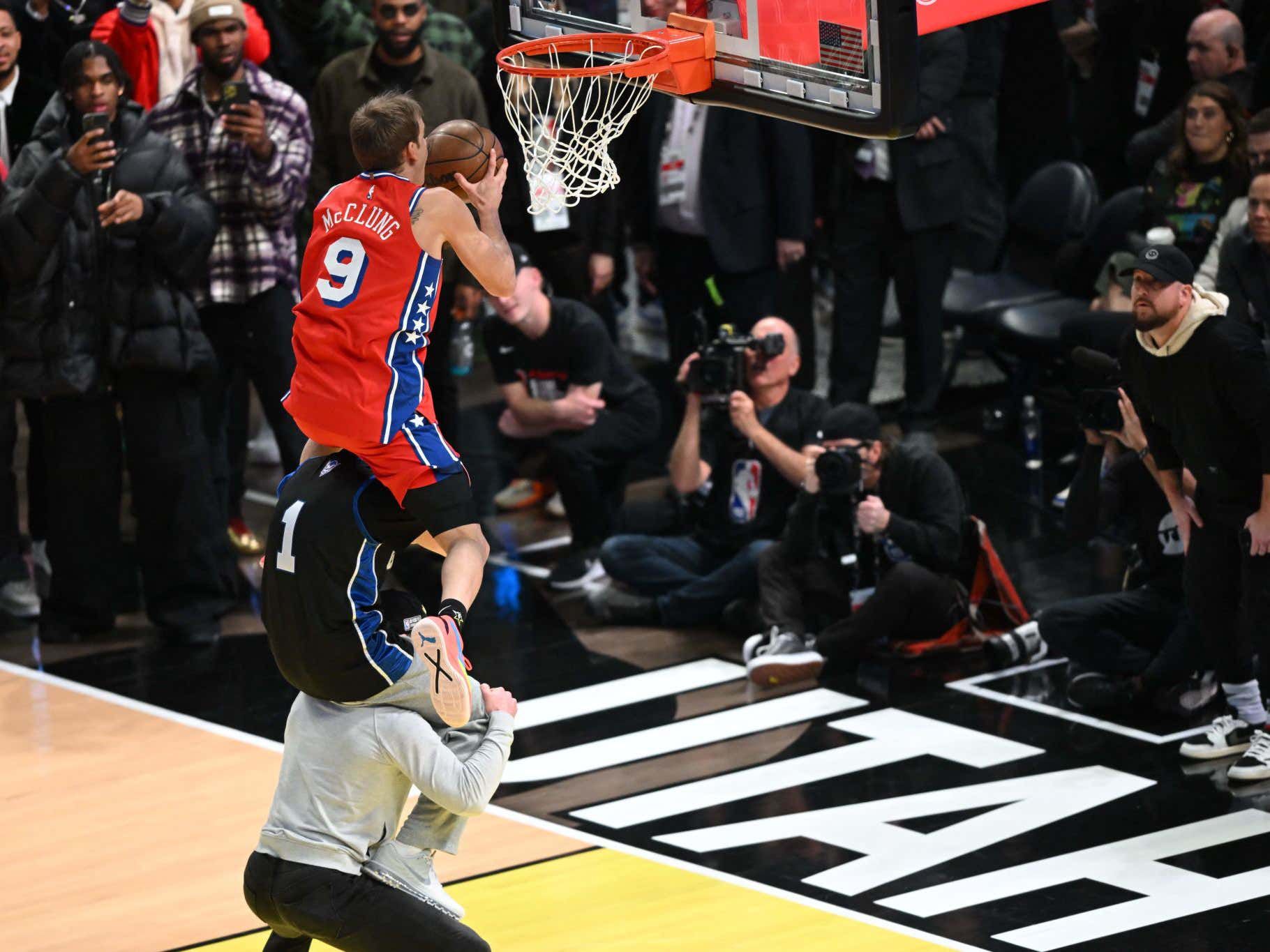LOOK: Mac McClung's epic performance at the slam dunk contest in pictures